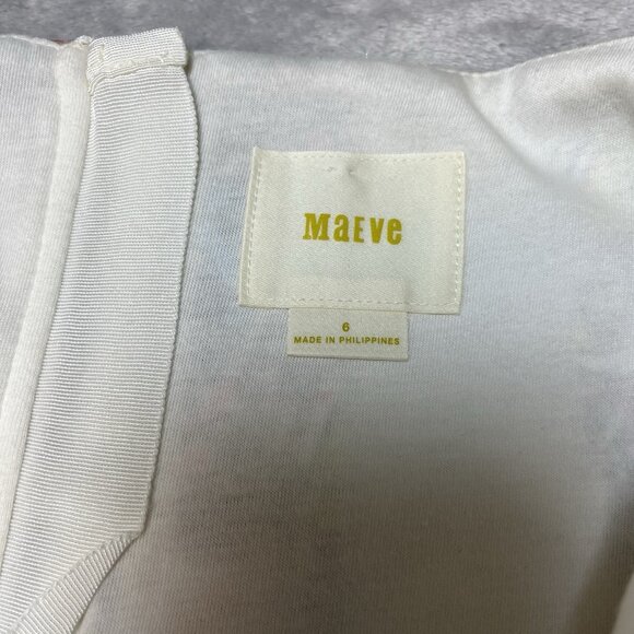 Maeve Anthropologie Womens Pleated Mini Skirt Size 6‎ Paris Map Print Scuba - Picture 10 of 12